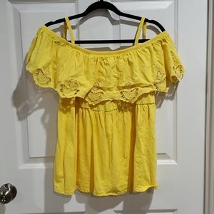 Torrid over the shoulder shirt